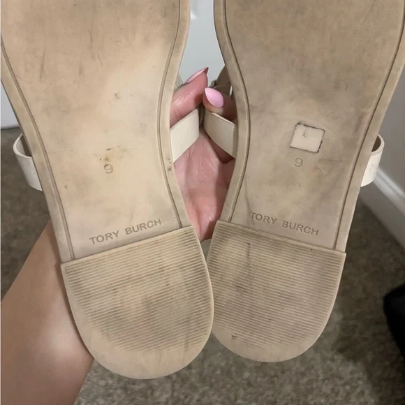 Tory Burch Miller Soft Metal Logo Sandal - Picture 5 of 8